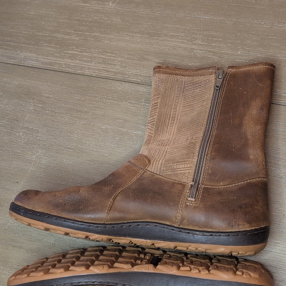 Merrell Ashland Vee Leather Suede Waterproof Mid Calf Boots Tan Women’s 10 - Picture 6 of 12